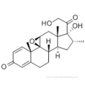 Pregna-1,4-diene-3,20-dione,9,11-epoxy-17,21-dihydroxy-16-methyl-,( 57187072,9b,11b,16a)- CAS 24916-90-3